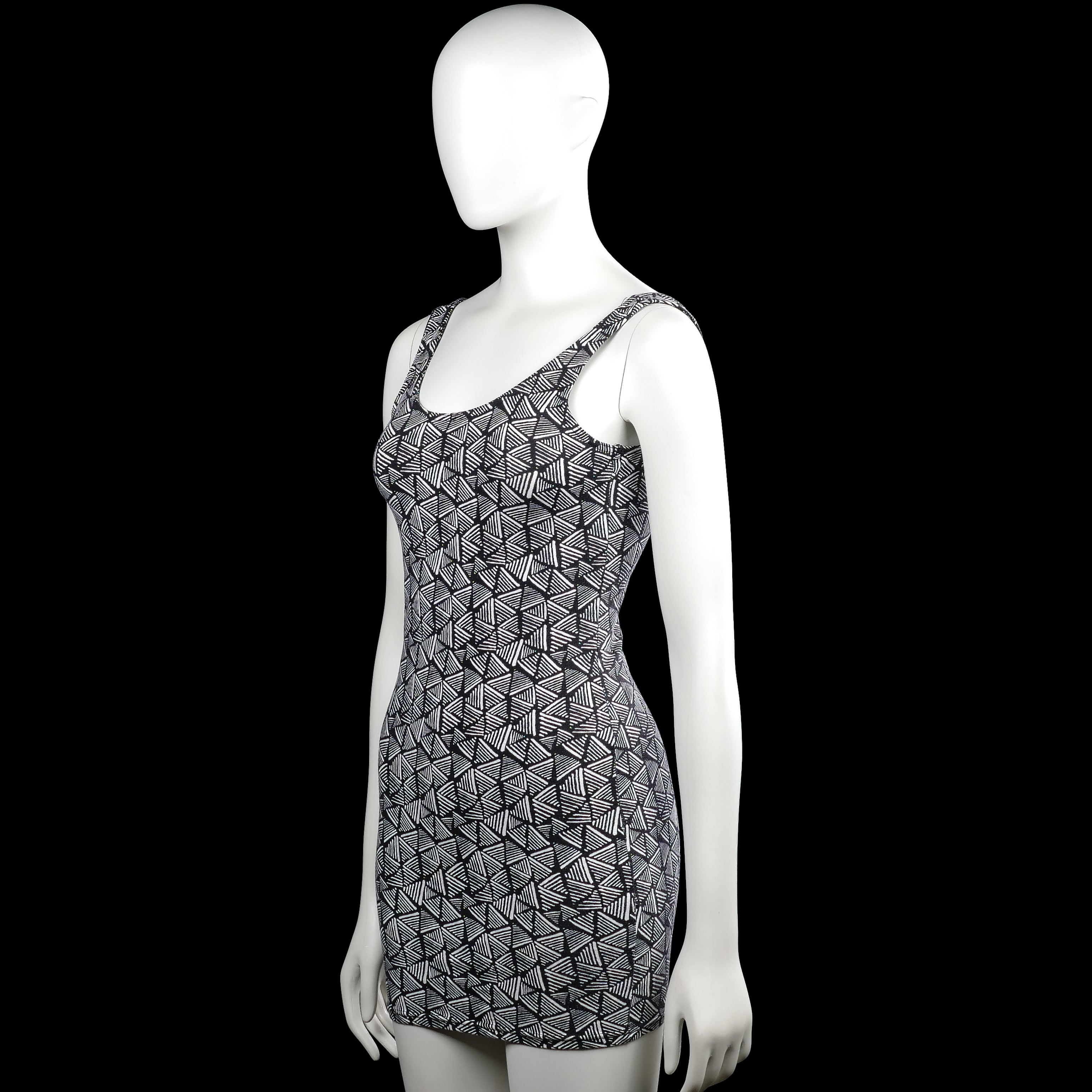 Tank top - Black & White - Size S