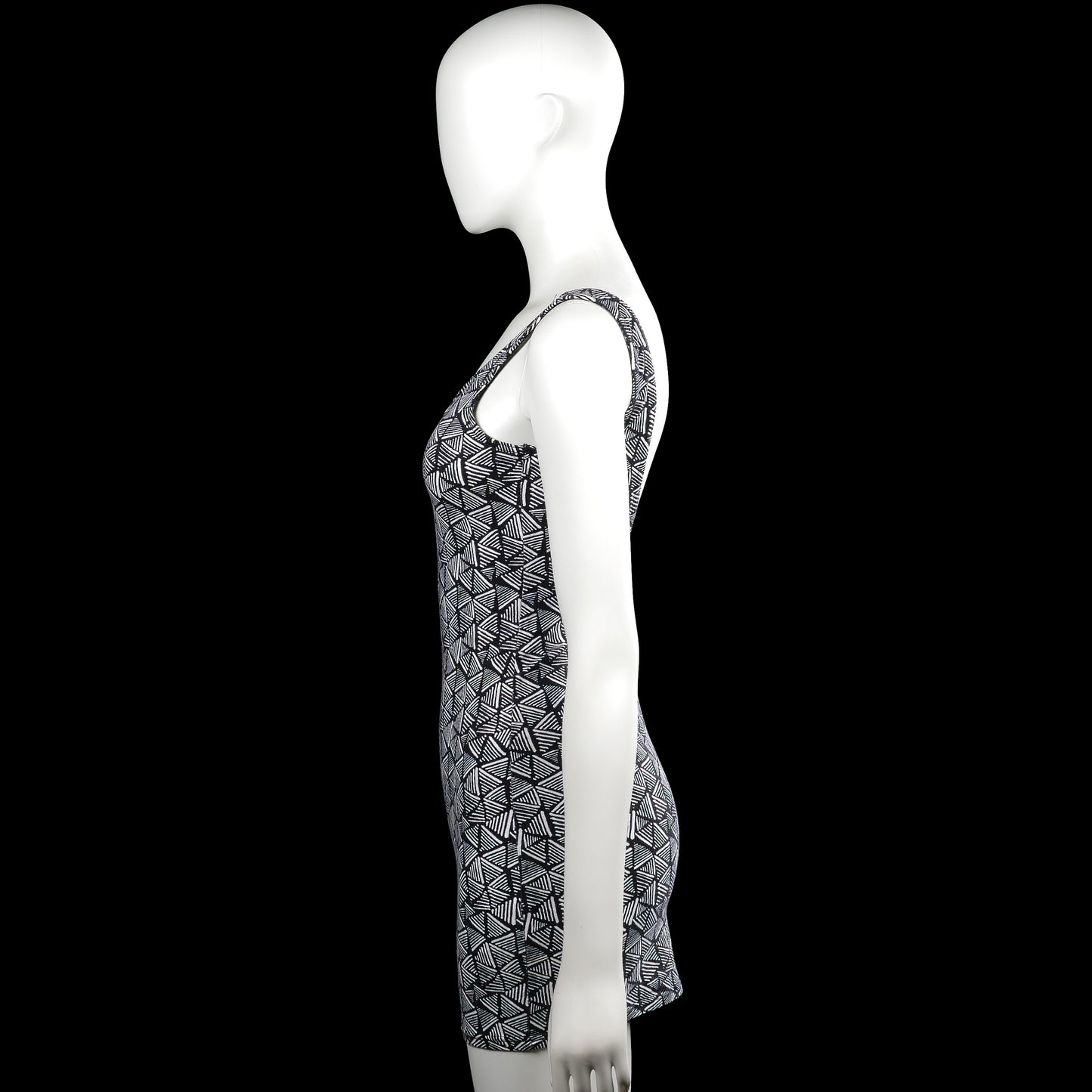 Tank top - Black & White - Size S