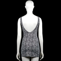 Tank top - Black & White - Size S