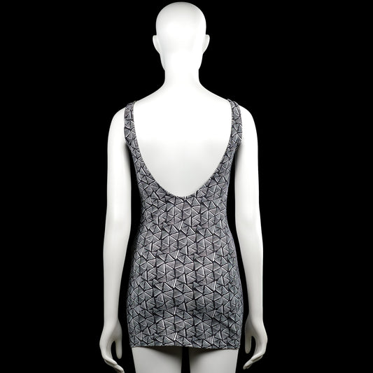 Tank top - Black & White - Size S
