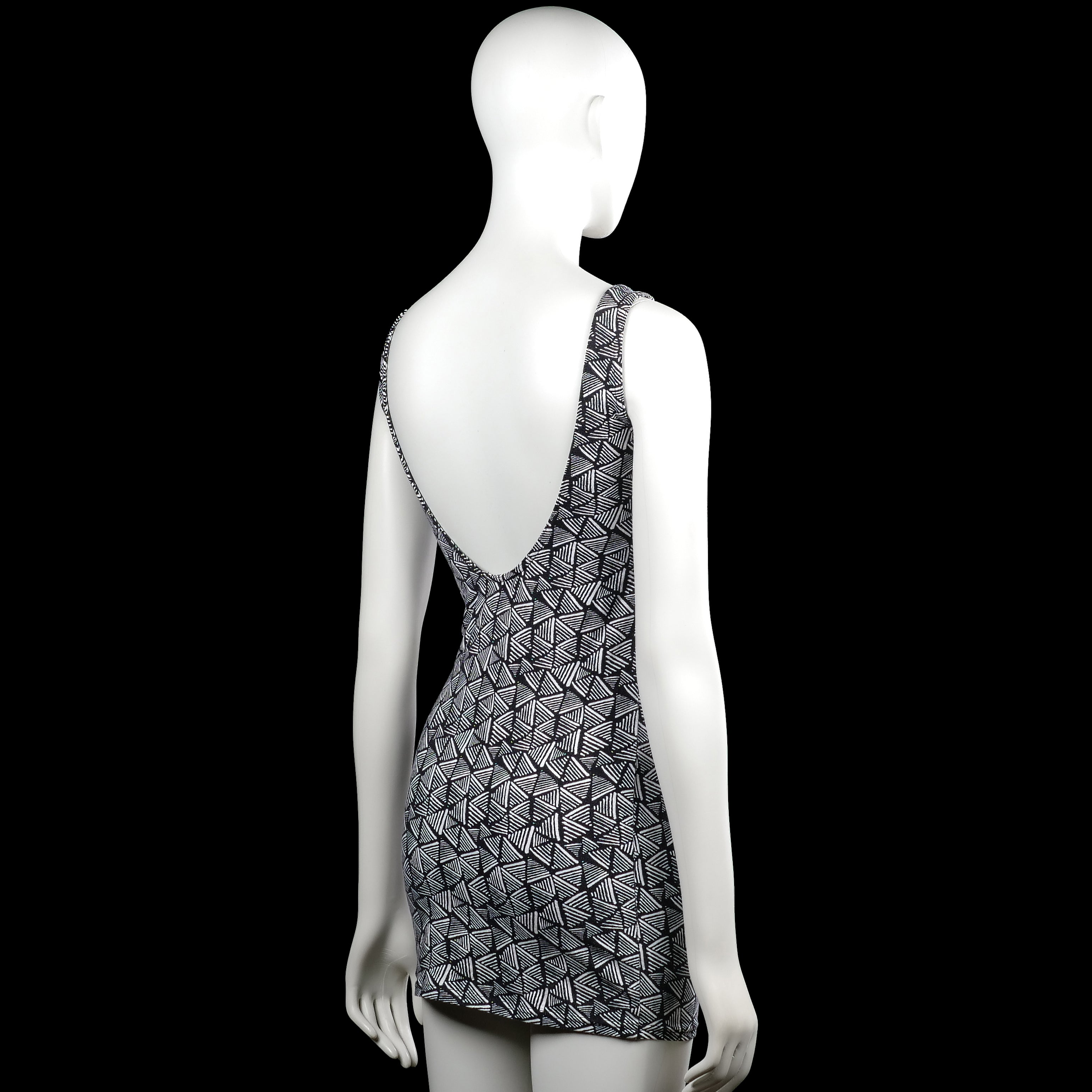 Tank top - Black & White - Size S