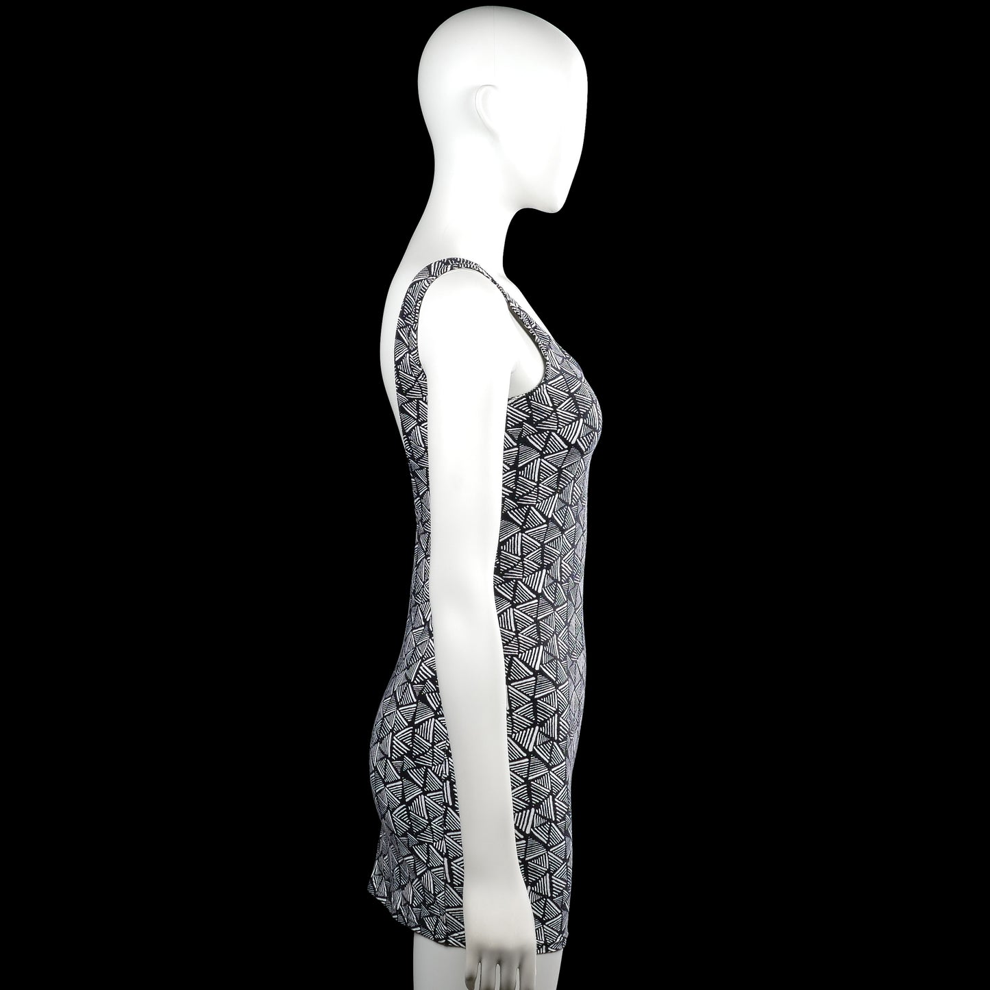 Tank top - Black & White - Size S