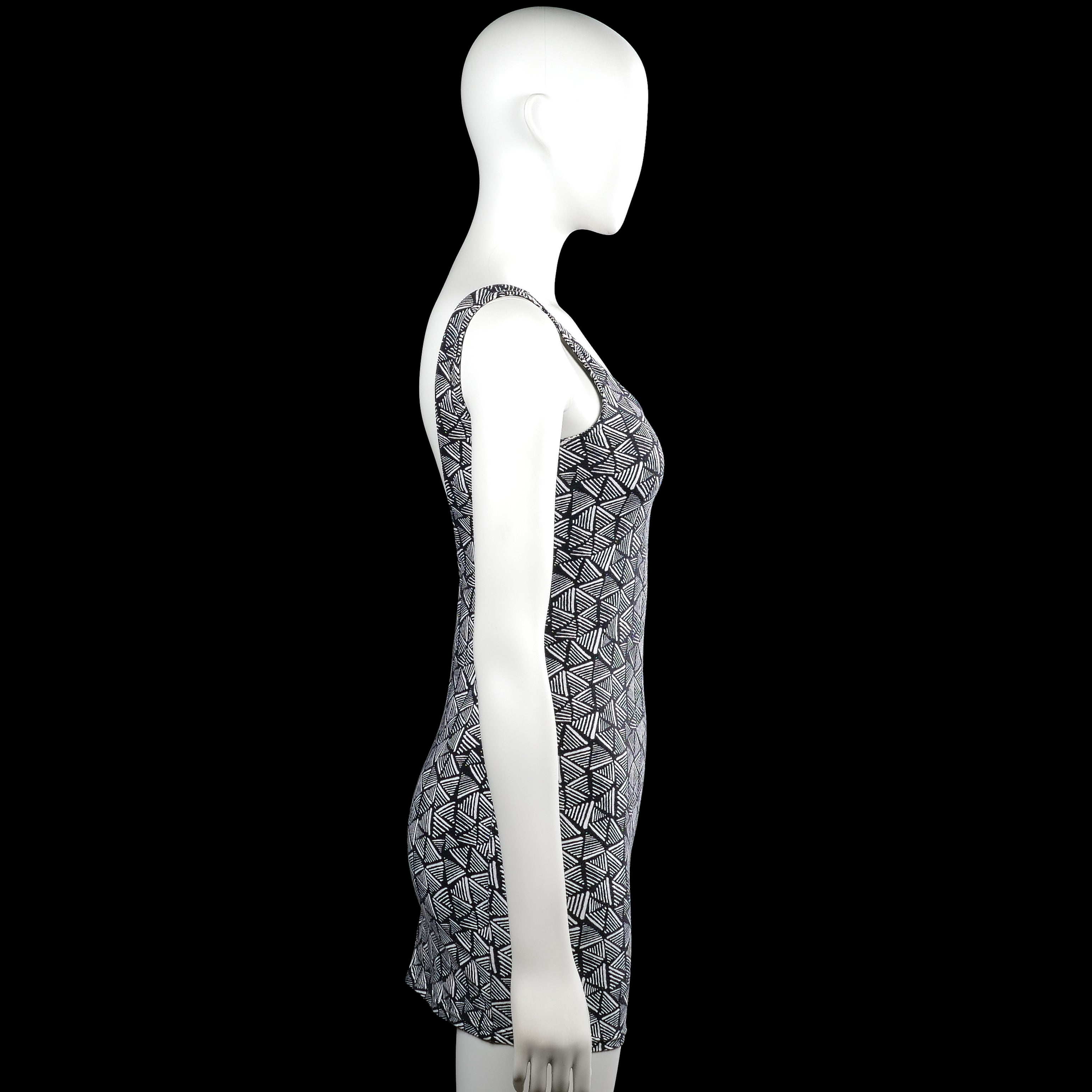 Tank top - Black & White - Size S