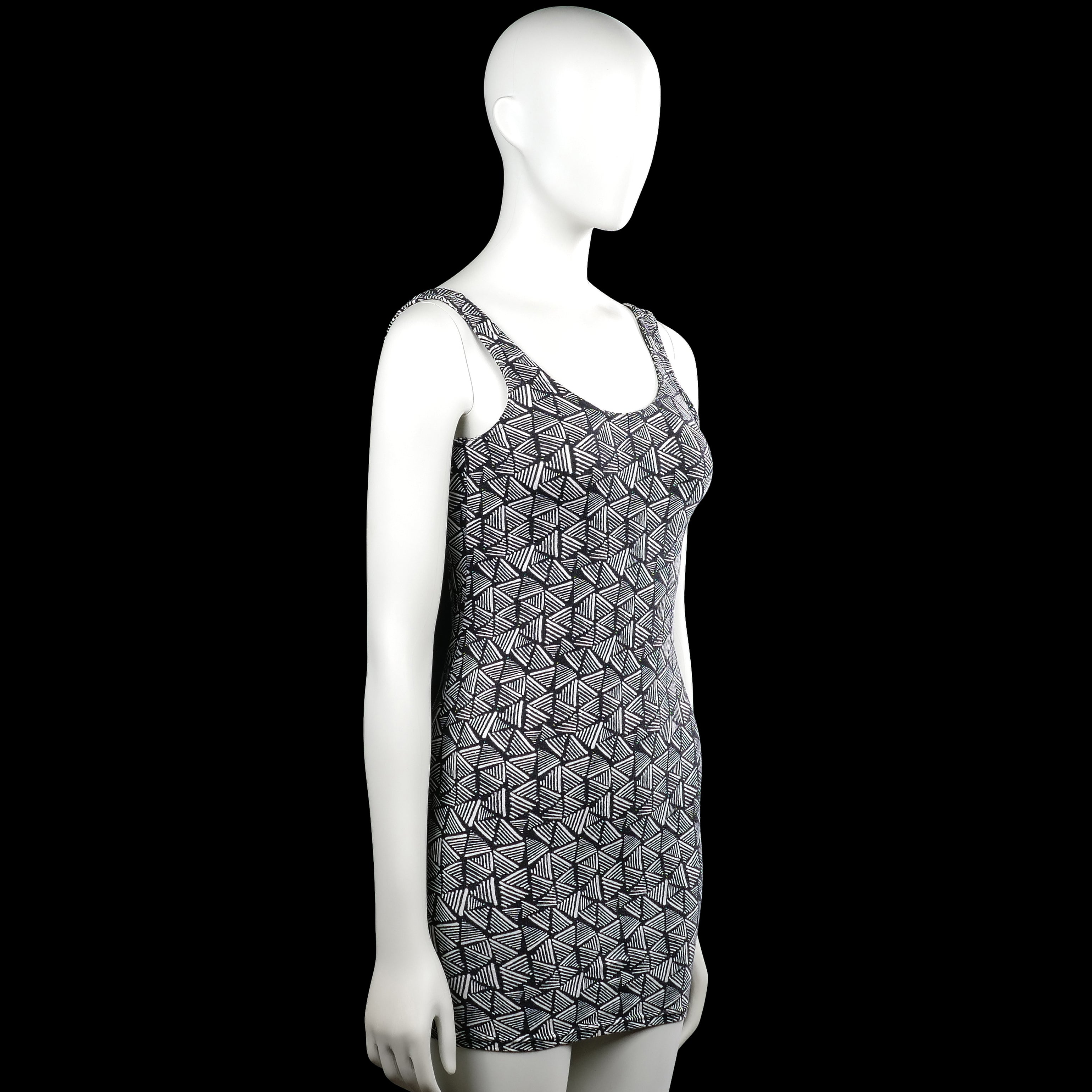 Tank top - Black & White - Size S