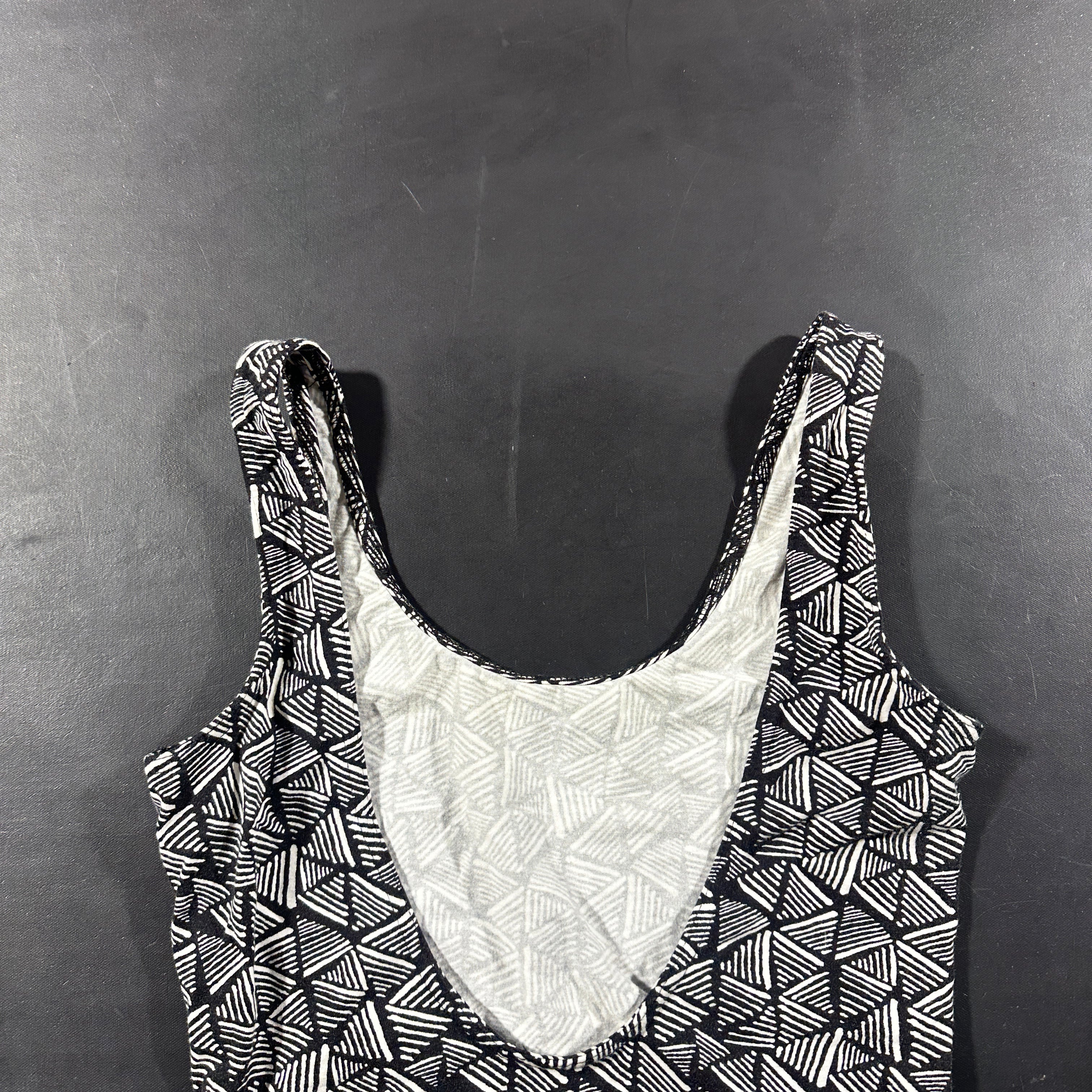 Tank top - Black & White - Size S