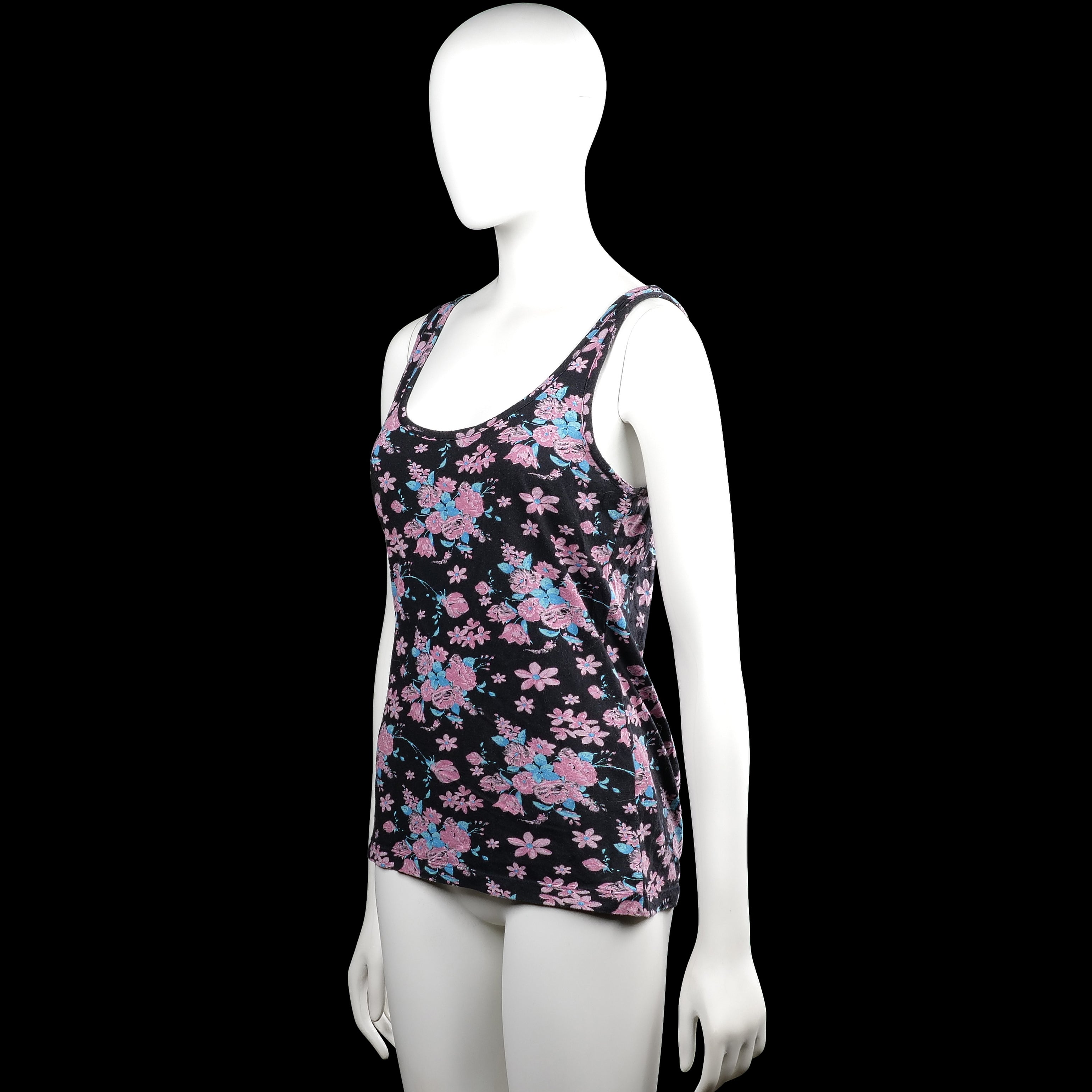 Tank top - Black & Pink - Size M