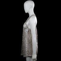 Tank top - Beige & Ivory - Size M