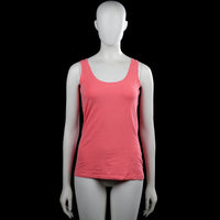 Lindex - Tank top - Pink - Size M - Pink solid sleeveless tank top with a scoop neckline. Straight hem with plain armholes and neckline trim.