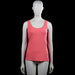 Lindex - Tank top - Pink - Size M - Pink solid sleeveless tank top with a scoop neckline. Straight hem with plain armholes and neckline trim.