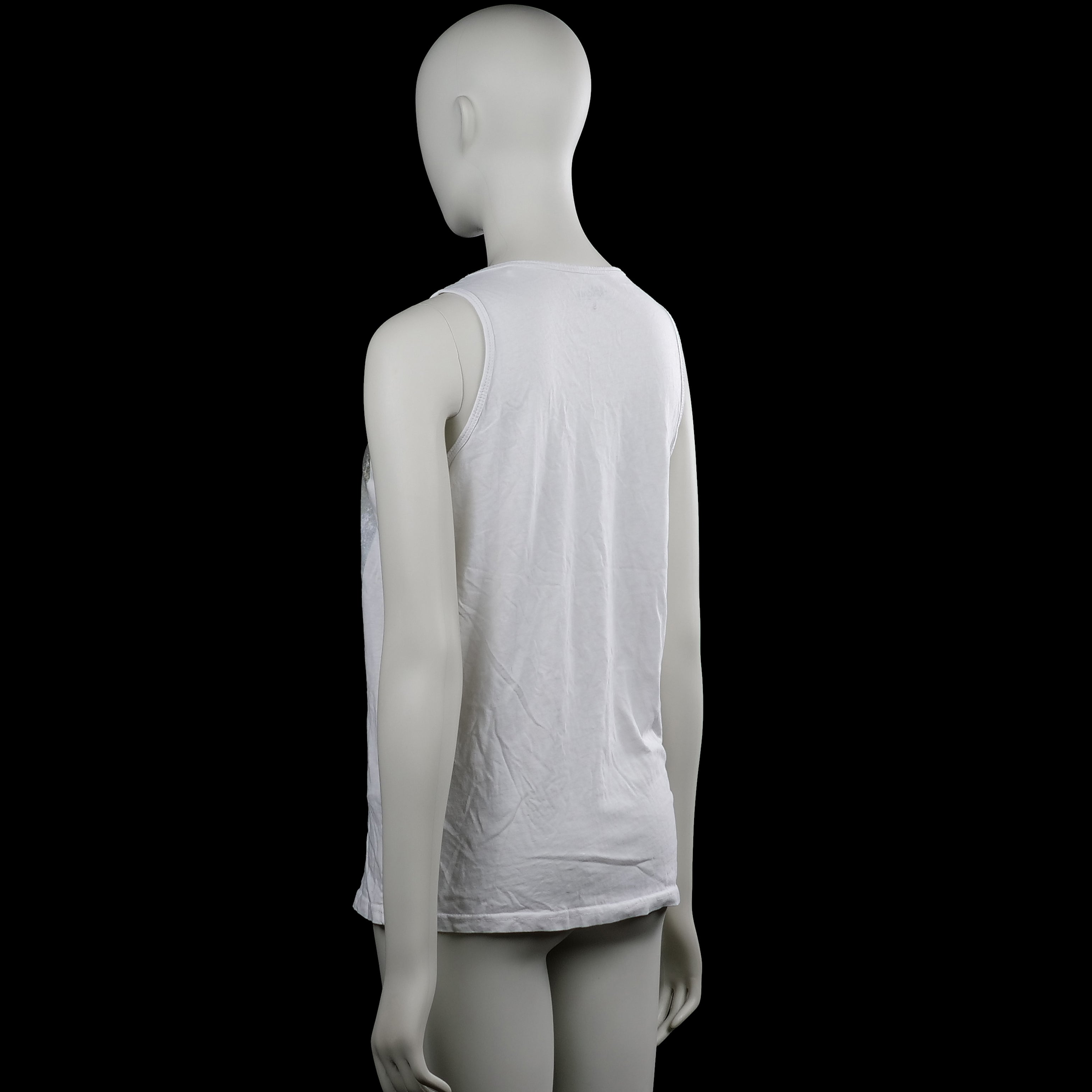 Tank top - White & Black - Size S