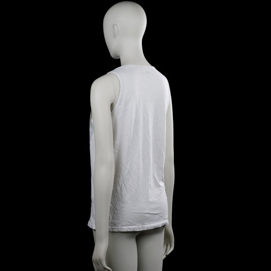Tank top - White & Black - Size S