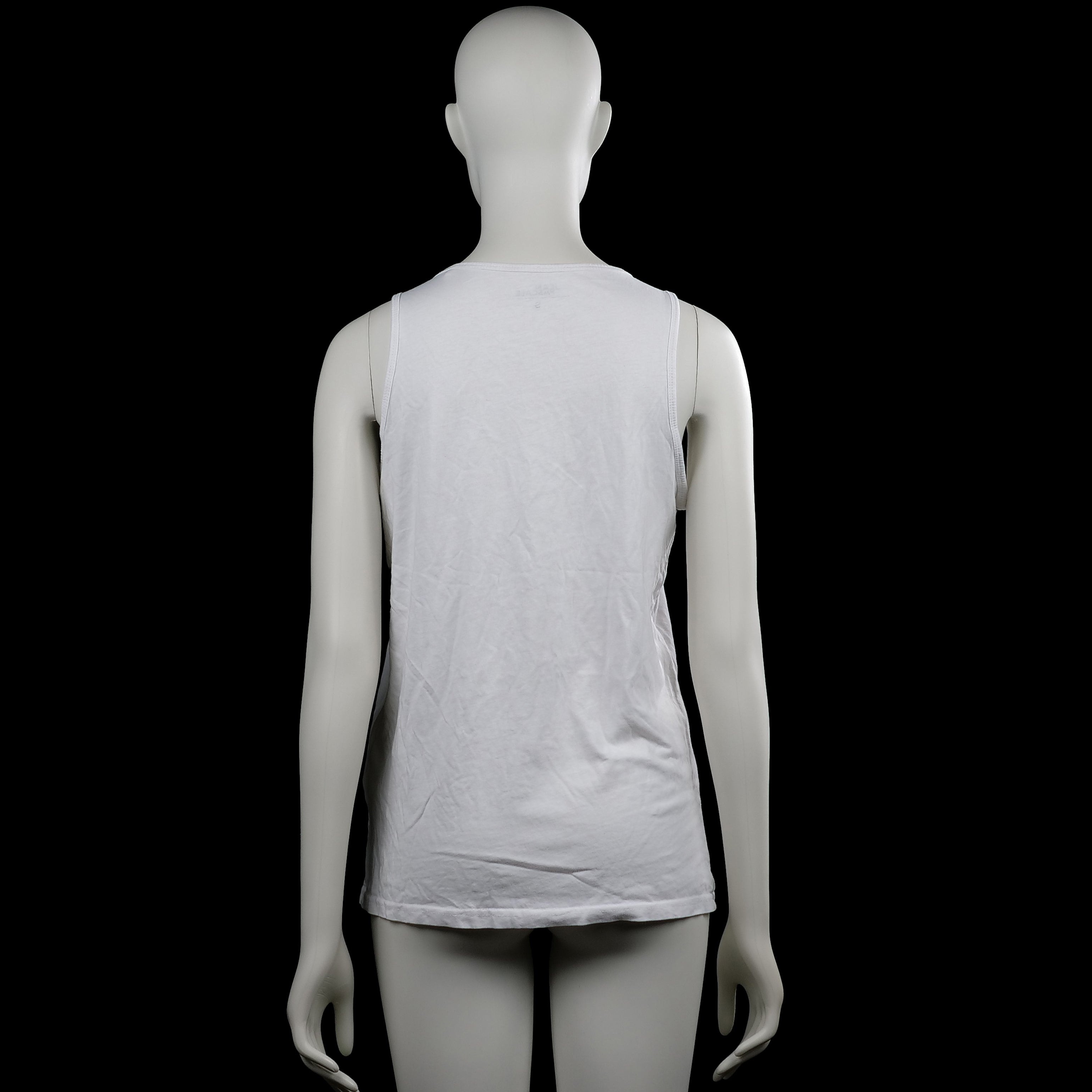 Tank top - White & Black - Size S