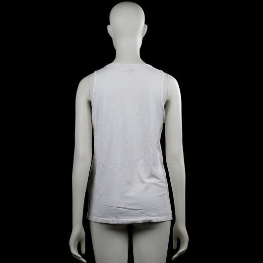 Tank top - White & Black - Size S