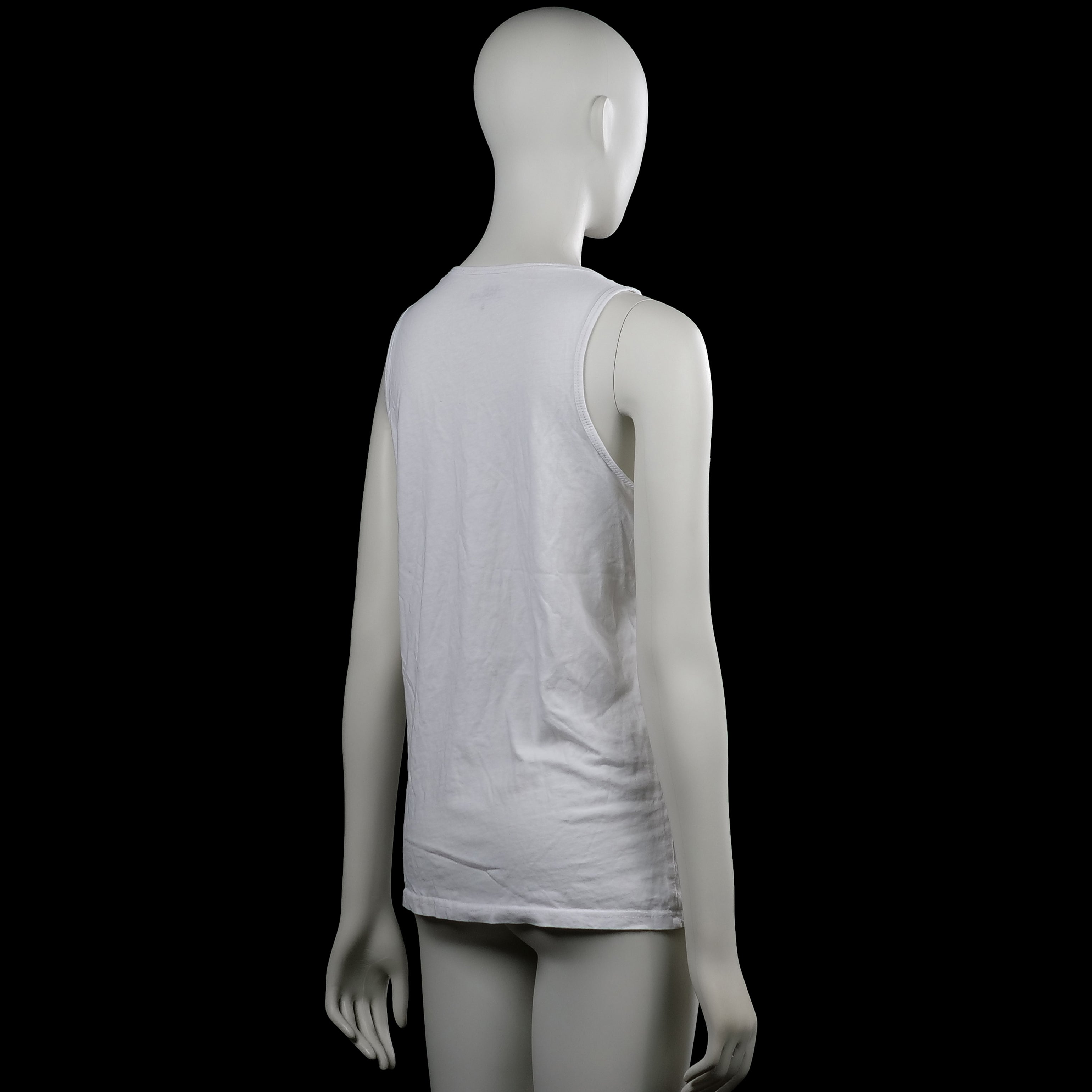 Tank top - White & Black - Size S