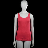 I love miss milla - Tank top - Pink - Size L - Pink solid sleeveless top with a scoop neckline and wide shoulder straps. Straight hem with no visible closures or pockets.