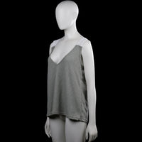 Tank top - Gray & White - Size L