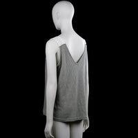 Tank top - Gray & White - Size L