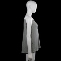 Tank top - Gray & White - Size L