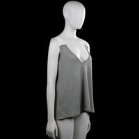 Tank top - Gray & White - Size L