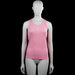 Rs sports - Tank top - Pink - Size S - Pink solid sleeveless top with a round neckline and racerback. Straight hem with a small logo on the chest.