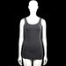 H&M - Tank top - Charcoal - Size S - Charcoal solid sleeveless top with a scoop neckline and wide shoulder straps. Straight hem with no visible closures or pockets.