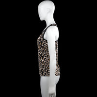 Tank top - Beige & Brown - Size S, M