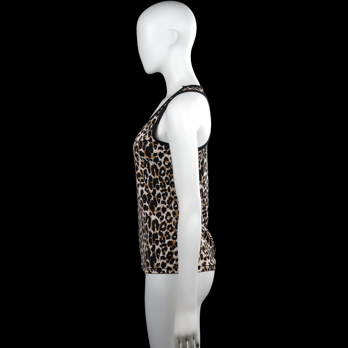 Tank top - Beige & Brown - Size S, M