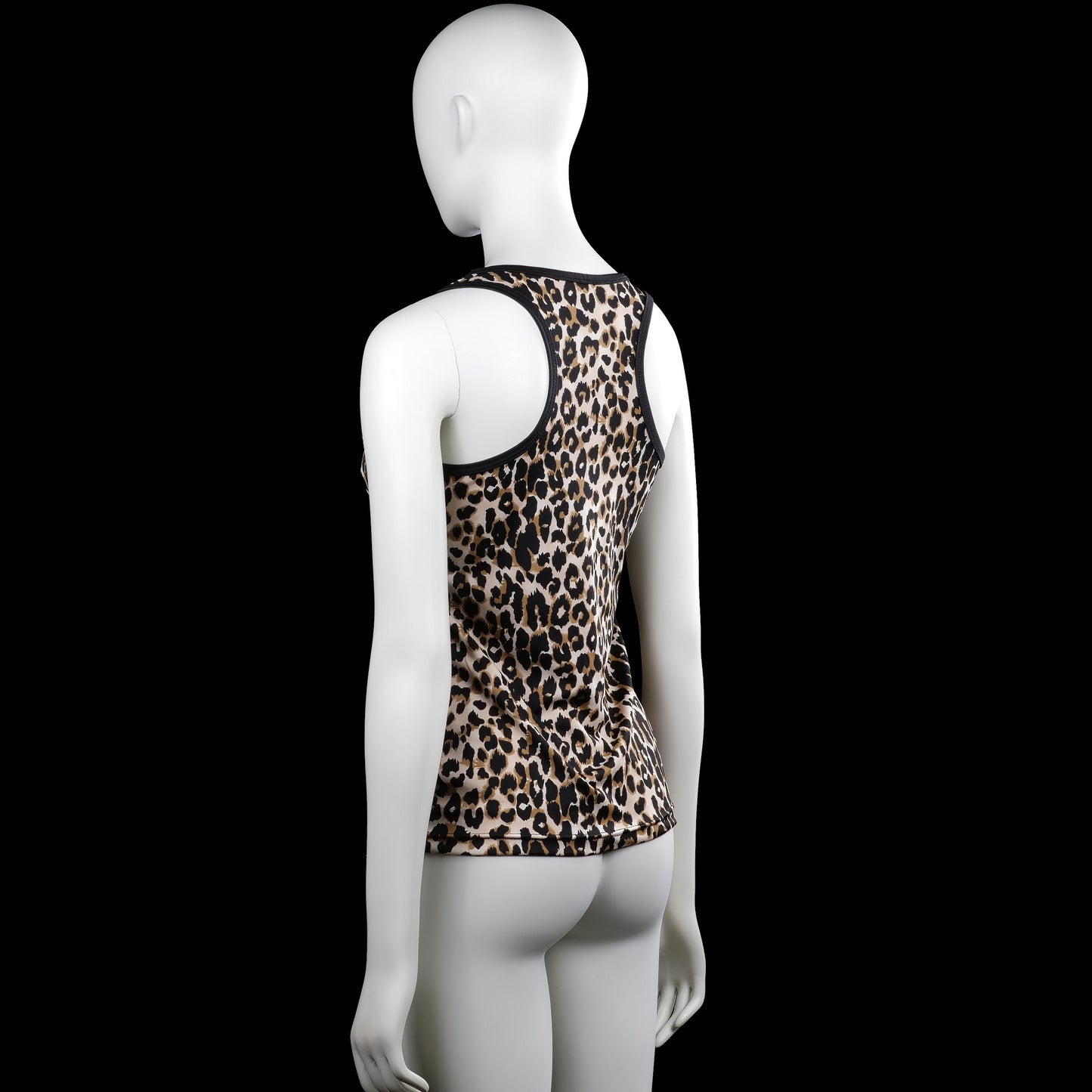 Tank top - Beige & Brown - Size S, M