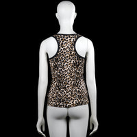 Tank top - Beige & Brown - Size S, M