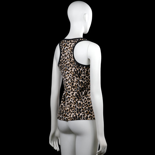 Tank top - Beige & Brown - Size S, M
