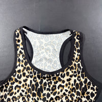 Tank top - Beige & Brown - Size S, M