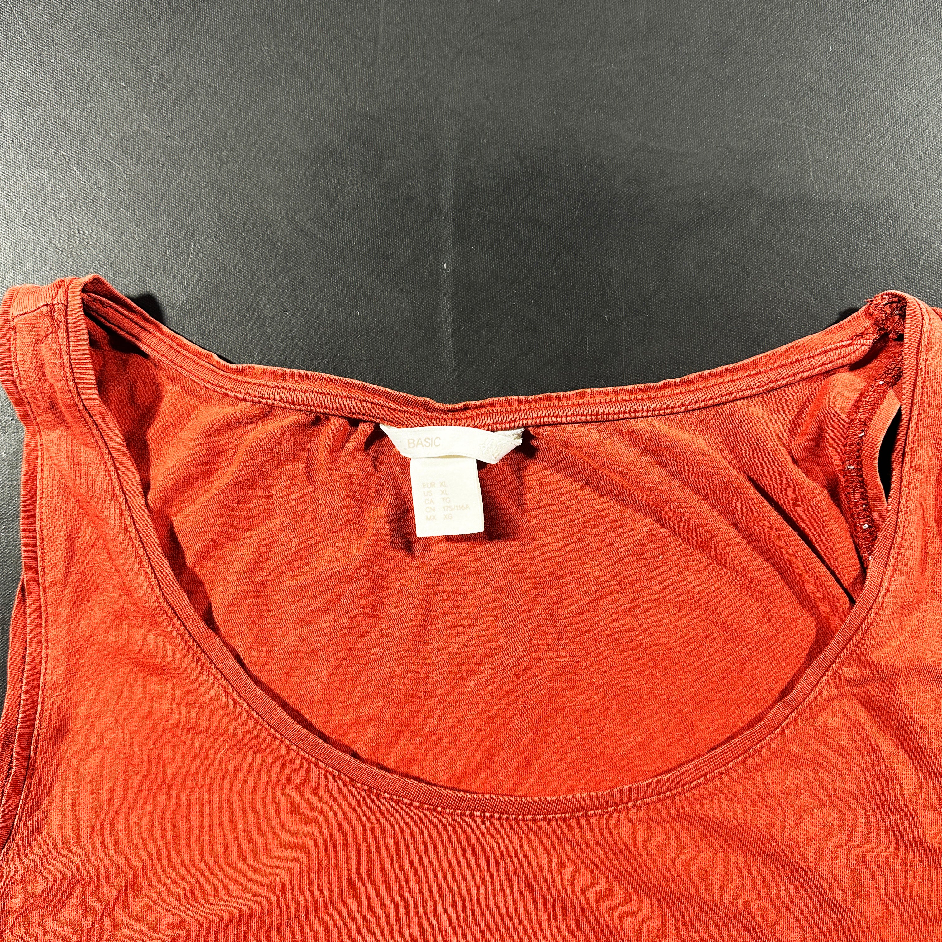 Tank top - Red - Size XL