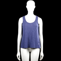 Lindex Holly & Whyte - Tank top - Navy - Size S - Solid navy sleeveless tank top with a scoop neckline. Straight hem with plain armhole and neckline edges.