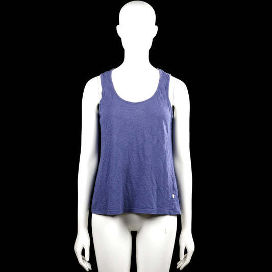 Lindex Holly & Whyte - Tank top - Navy - Size S - Solid navy sleeveless tank top with a scoop neckline. Straight hem with plain armhole and neckline edges.