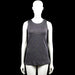 Commotion - Tank top - Charcoal - Size 152 - Charcoal sleeveless dress with a round neckline and straight hem. Features a small keyhole opening at the back neckline with a visible closure.