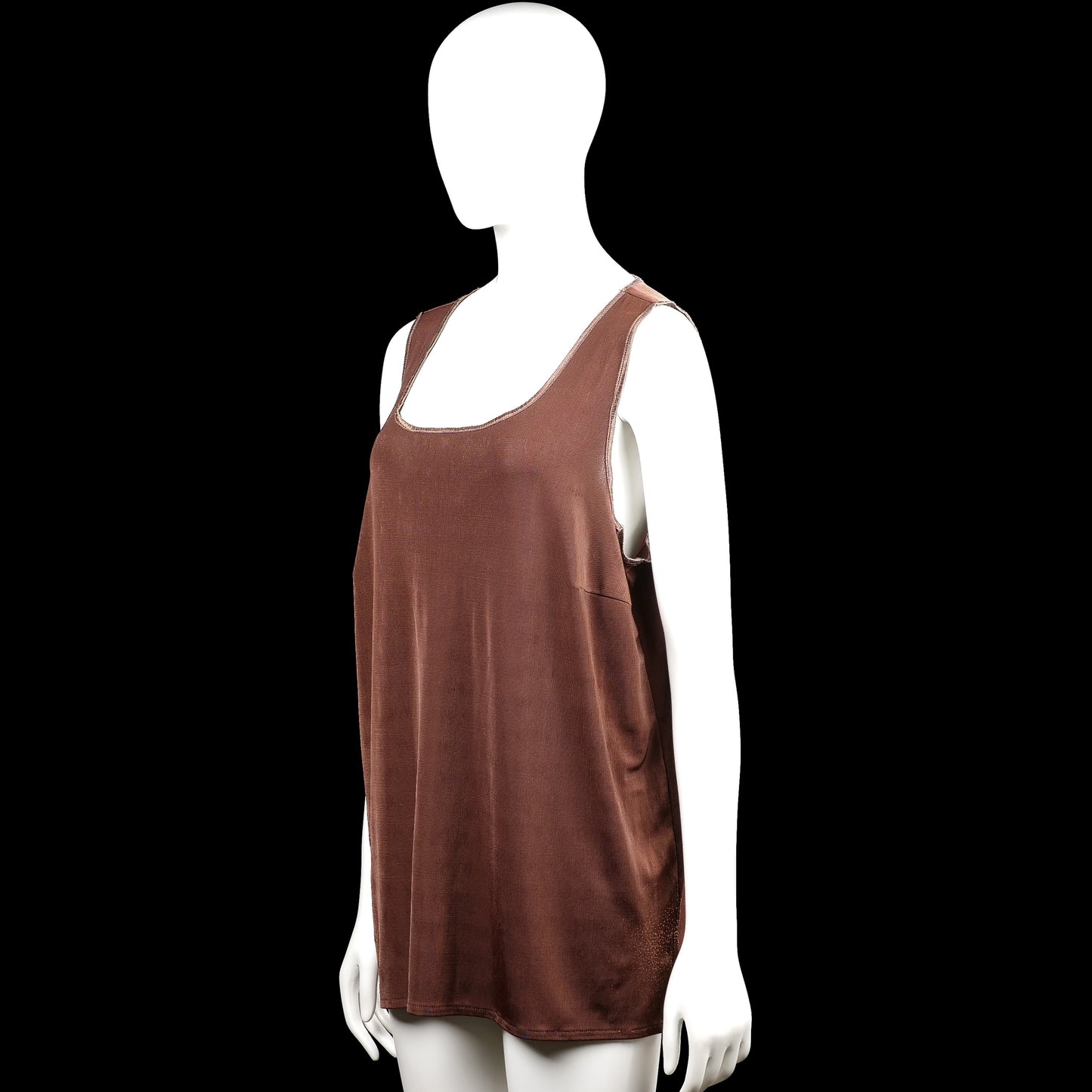 Tunic - Brown & Purple - Size L