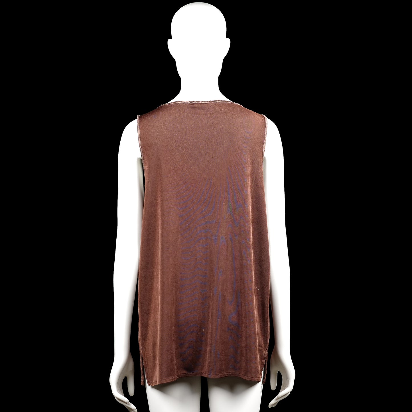 Tunic - Brown & Purple - Size L