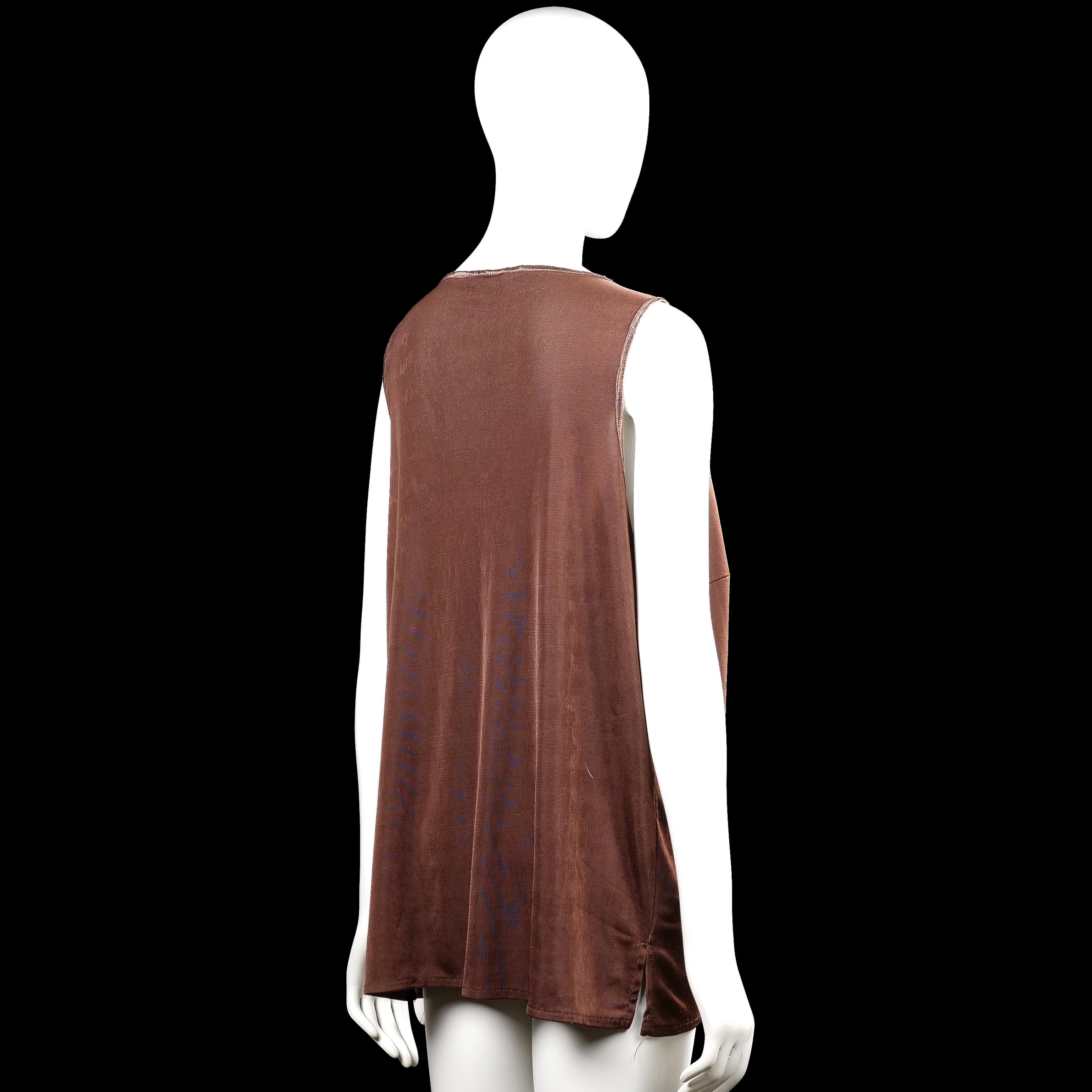 Tunic - Brown & Purple - Size L