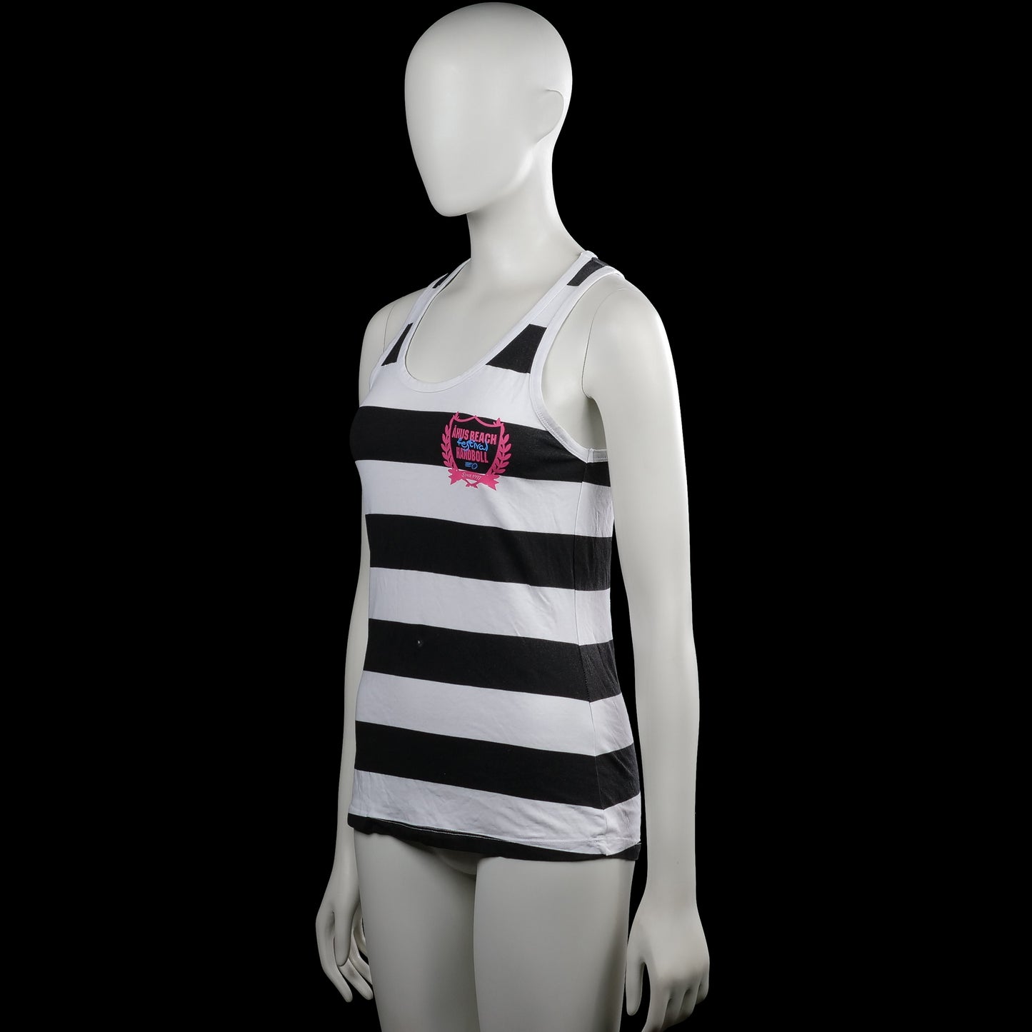 Tank top - White & Black - Size 36, 38