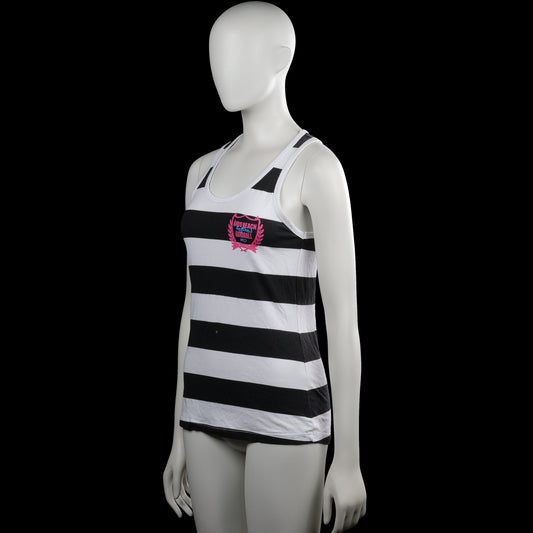 Tank top - White & Black - Size 36, 38