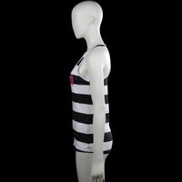 Tank top - White & Black - Size 36, 38