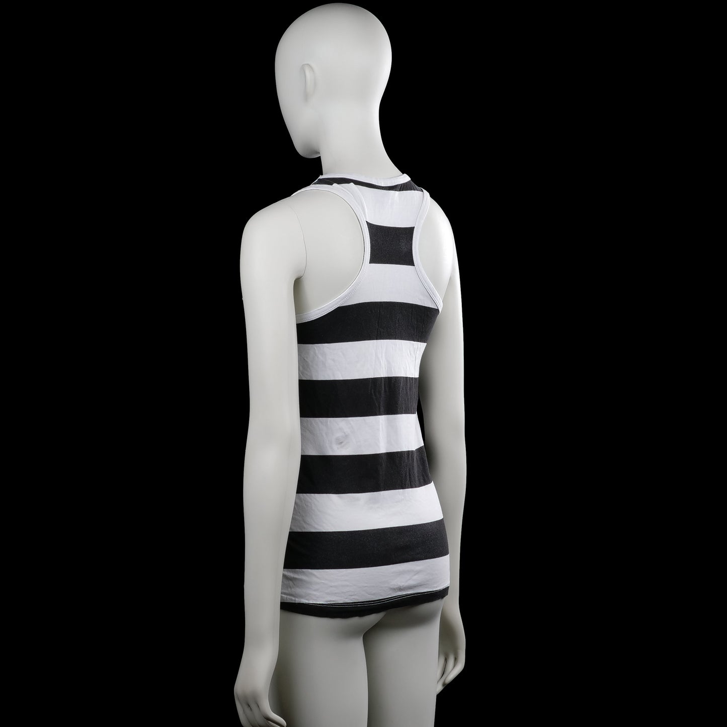 Tank top - White & Black - Size 36, 38