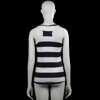 Tank top - White & Black - Size 36, 38
