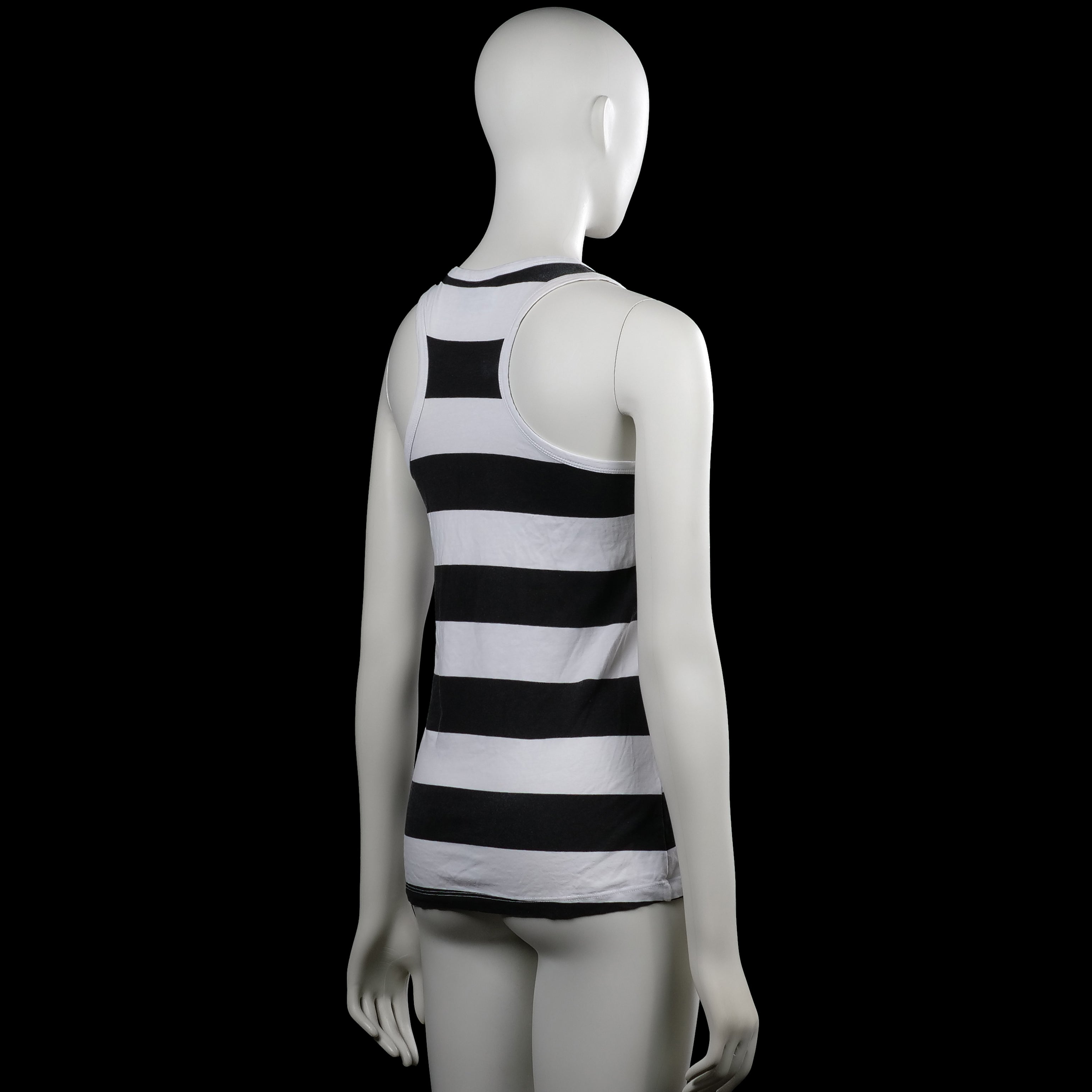 Tank top - White & Black - Size 36, 38