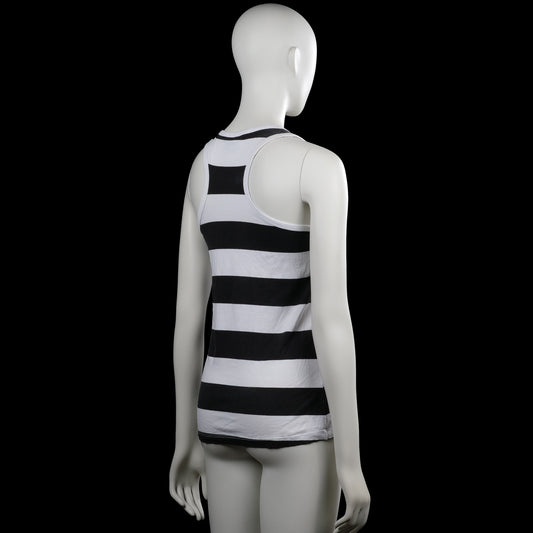 Tank top - White & Black - Size 36, 38