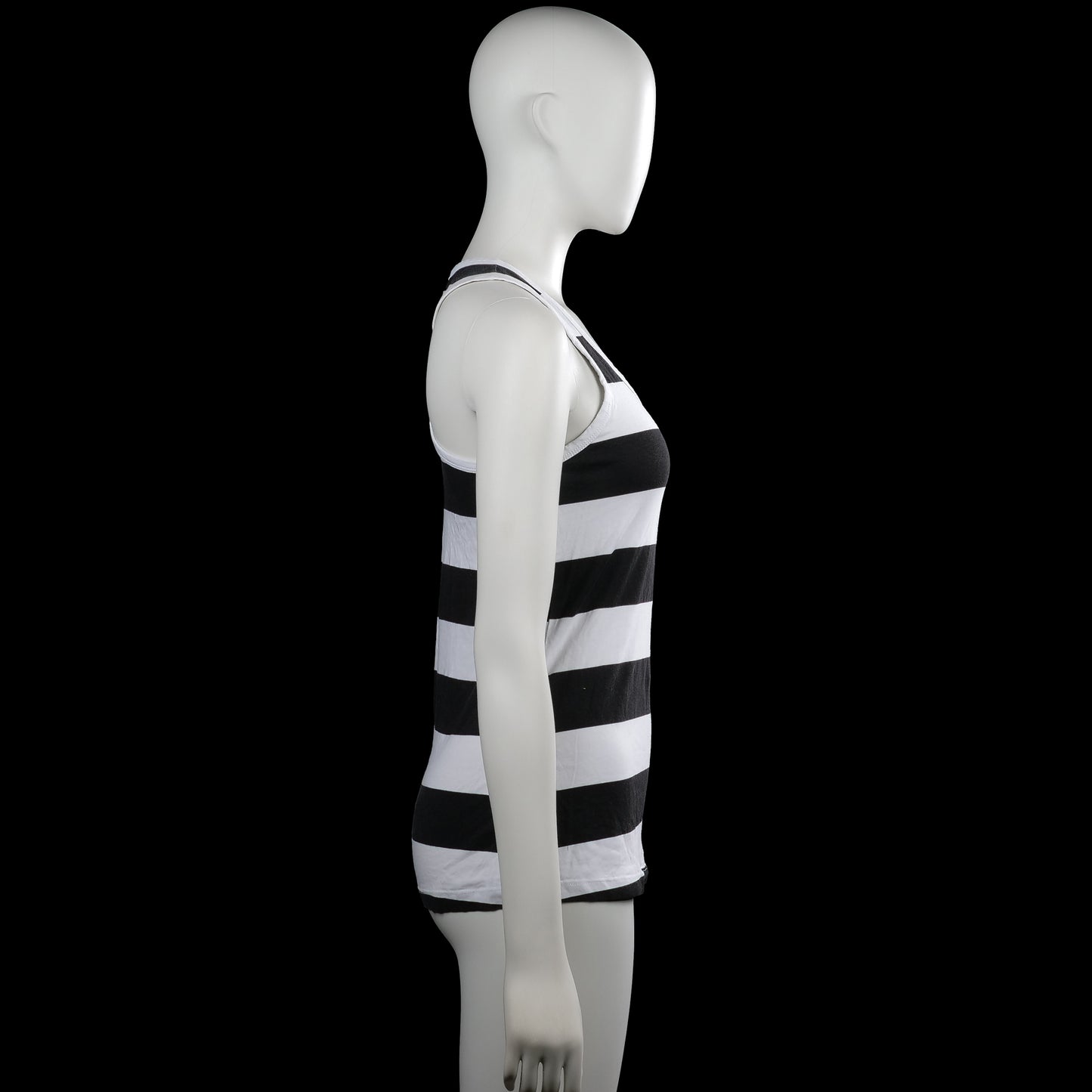 Tank top - White & Black - Size 36, 38
