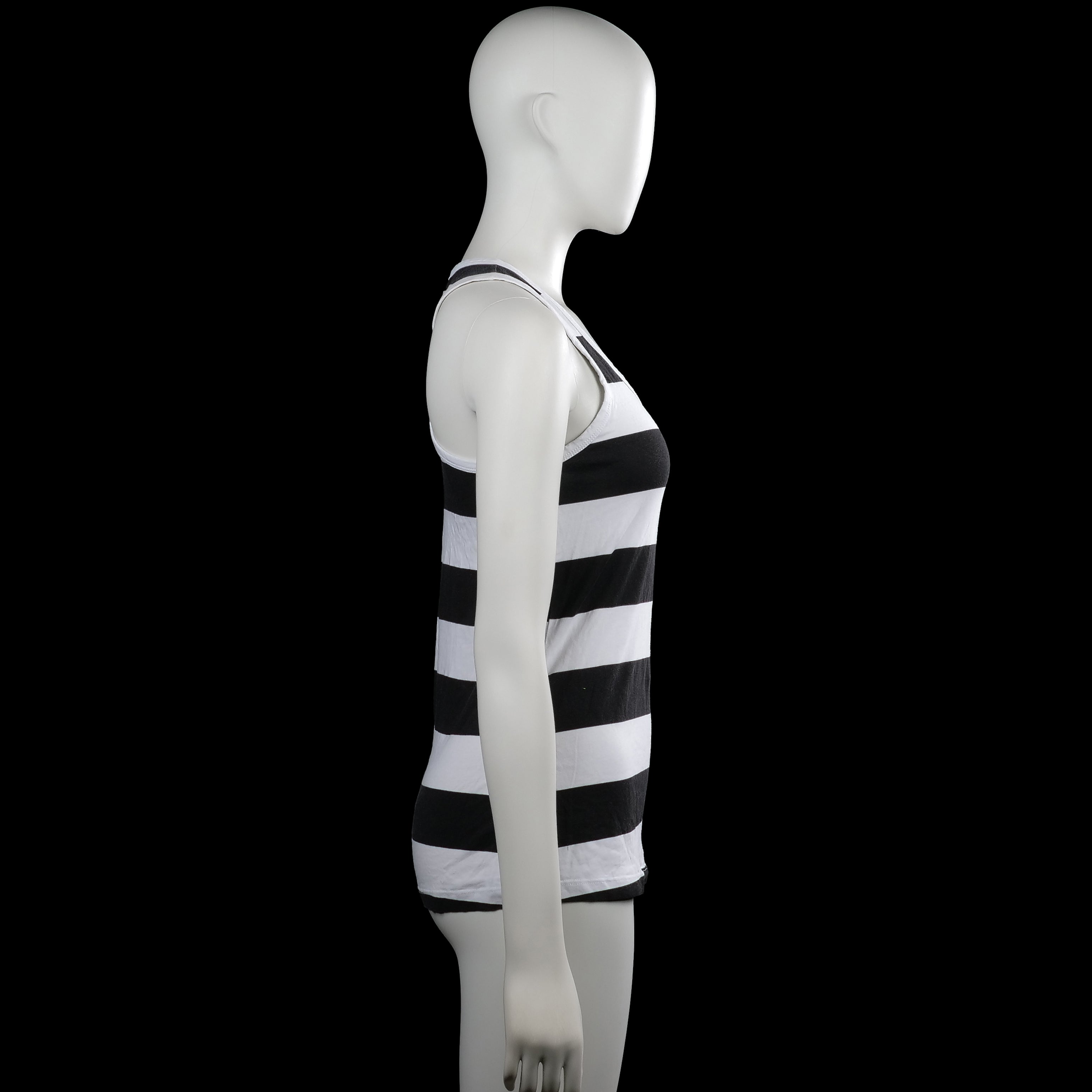 Tank top - White & Black - Size 36, 38