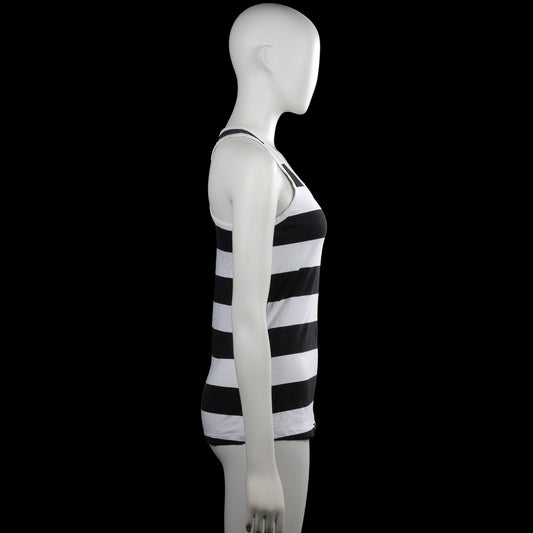 Tank top - White & Black - Size 36, 38