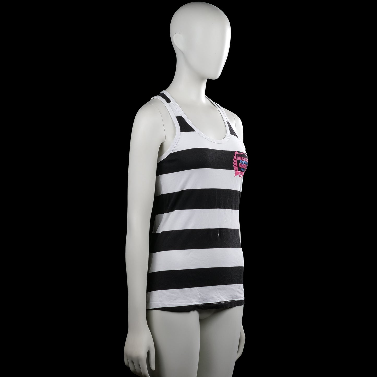 Tank top - White & Black - Size 36, 38