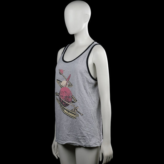 Tank top - Gray & Black - Size M
